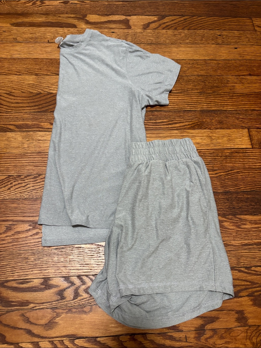 Athletic Works Gray Athletic Shorts Set